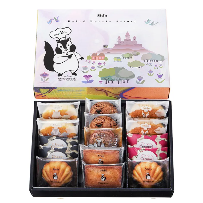 ファクトリーシン 森のスイーツ工房 セレクト １５個入 SS23-25D (のし・ラッピング対応) 神戸土産 神戸スイーツ ギフト プレゼント 洋菓子 焼菓子 個包装 賞味期限 常温 美味しい 御中元 御歳暮 御供 御年賀 御祝 内祝 人気 ランキング 通販