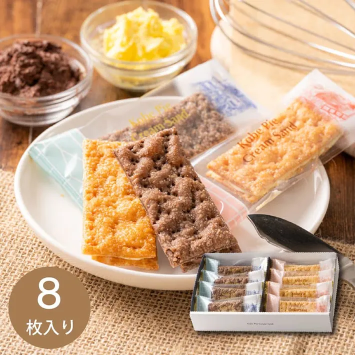 神戸パイクリームサンド８枚　昭栄　神戸浪漫