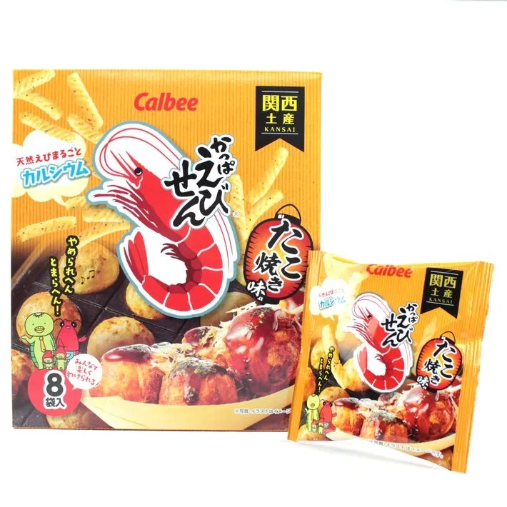 カルビー かっぱえびせん たこ焼き味 8袋入