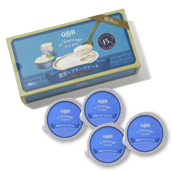 濃密レアチーズケーキ4個入り