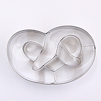 18-8 ステン クッキー型 プレッツェル