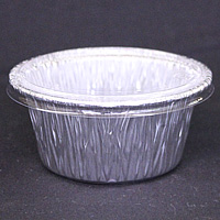 アルミカップ　フタ付 100入