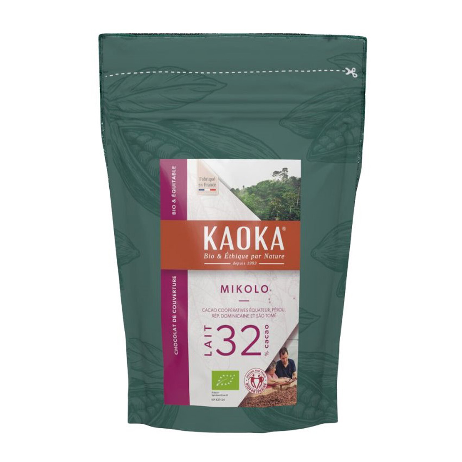 カオカ ショコラオレ ミコロ 32％ 1kg 有機 オーガニック チョコレート