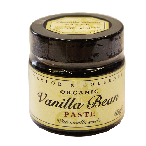 テイラー＆カレッジ　オーガニックバニラビーンズペースト　65g