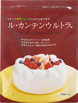 伊那食品 ル・カンテン・ウルトラ 1kg / 洋菓子 凝固剤 寒天 ゼリー 冷菓 製菓材料 かんてんぱぱ