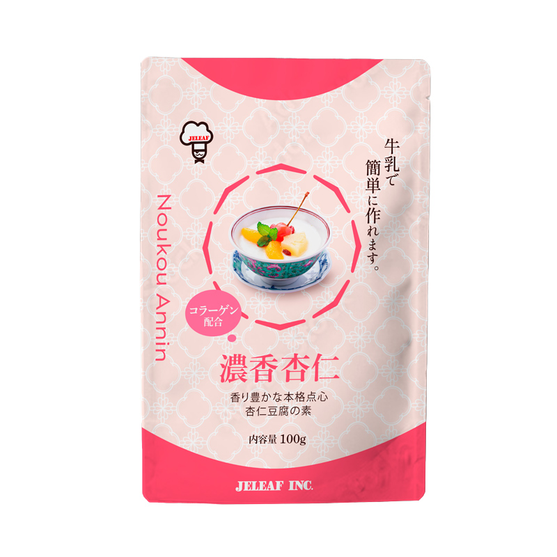 濃香杏仁 100g / 杏仁豆腐の素 プレミックス 本格中華 ジェリフ 凝固剤