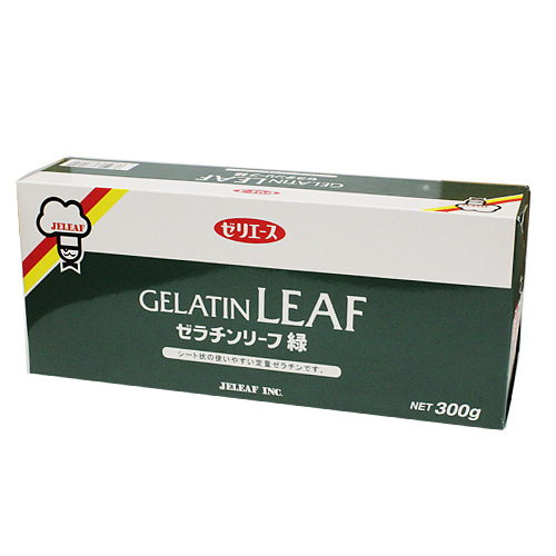 板ゼラチン　リーフ緑箱