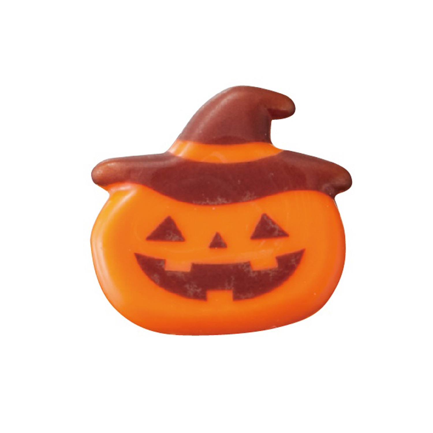 HW-33帽子かぼちゃ 5入 / ハロウィン チョコレート チョコプレート オーナメント
