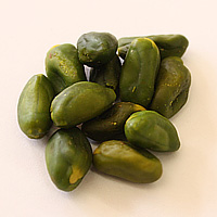 皮むきスーパーグリーンピスタチオ 25g ホール 殻なし