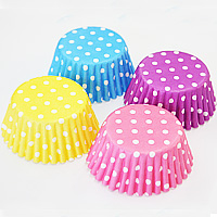 ポルカドット 4種ミックス 各色15枚 計60枚入