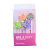 BCC ペロペロキャンディキャンドル 4pcs