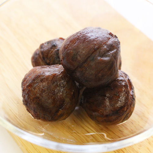渋皮付栗の甘露煮 200g