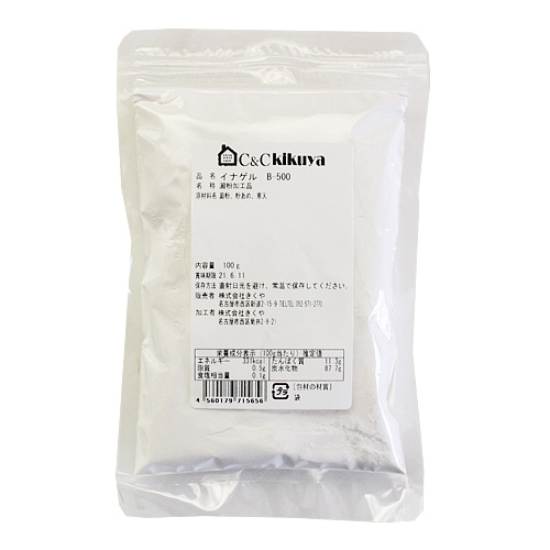 イナゲル B-500 100g / 凝固剤 寒天 ゼリー 冷菓 製菓材料