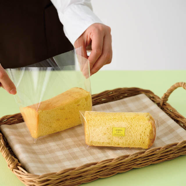 台形OPPバッグ-1/無地(シフォンケーキ用) 100枚入 メール便対応可能