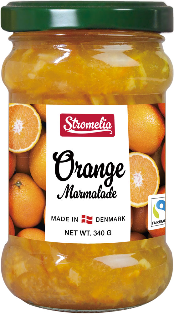ストロメリア オレンジマーマレードジャム 340g / 無着色 柑橘 製菓材料 パン材料
