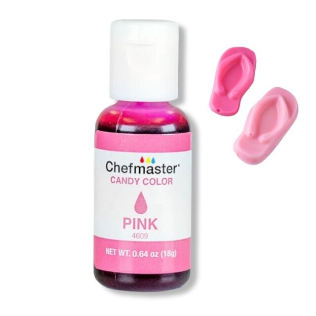 チョコレート色素 ピンク 18g chefmaster / メール便対応 アイシングクッキー バタークリーム ロールフォンダン