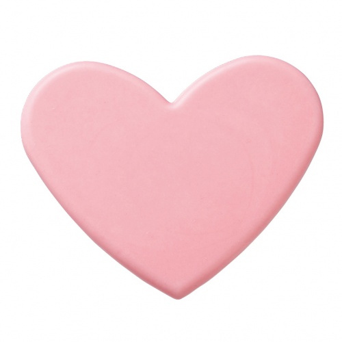 MJ-11 ピンクハート無地  2枚 / バースデートッピング デコレーション クリスマス バレンタイン