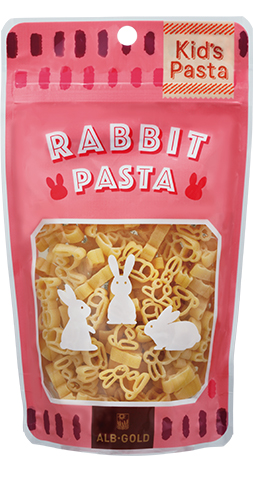 アルボ・ゴルド キッズパスタ ラビット 70g / スパゲッティ イタリア料理 乾麺 マカロニ