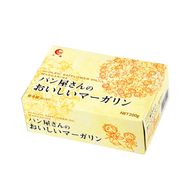 [クール便] パン屋さんのおいしいマーガリン 200g / 月島食品 マーガリン 製菓材料 パン材料 油脂 バター
