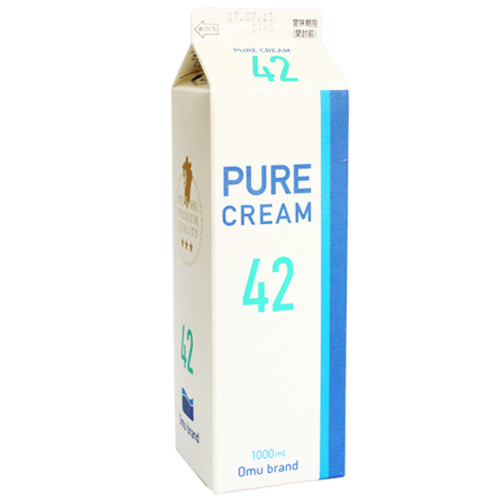 オーム　生クリーム 42% 1L