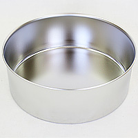 ステン　デコ缶　共底　深型21cm