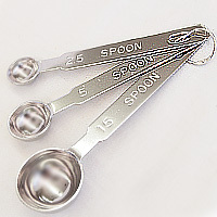 ステン　計量スプーン　3本組