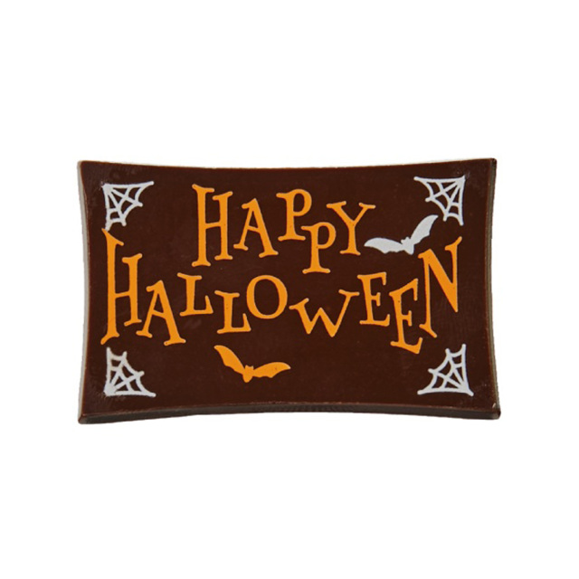 【20％OFF】HW-31ハロウィンピロープレート 4入 / ハロウィン チョコレート チョコプレート オーナメント