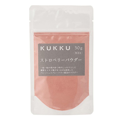 KUKKU クック ストロベリーパウダー　30g　【6個までメール便可】