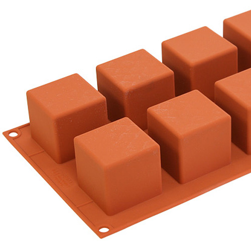 シリコマートSF104 キューブ / シリコン型 製菓器具 ホームメイド