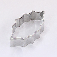 クッキー抜型 ヒイラギ 小