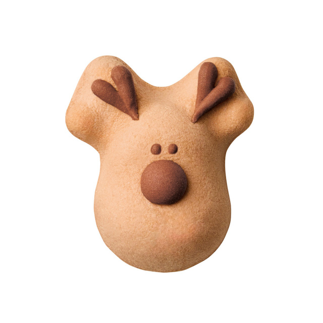 1311  マシュマロン トナカイ 1個 / クリスマス メレンゲ オーナメント 製菓材料