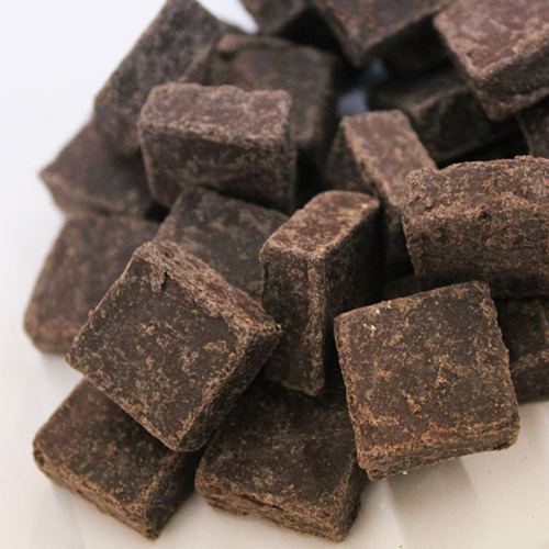 レーベルスイートキューブ 500g コーティングチョコ（ブラック） チョコバナナ