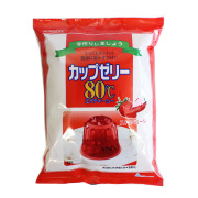かんてんぱぱ カップゼリー80℃ ストロベリー味 (100g×5袋) 寒天