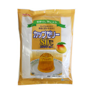かんてんぱぱ カップゼリー80℃ マンゴー味 (100g×5袋) 寒天