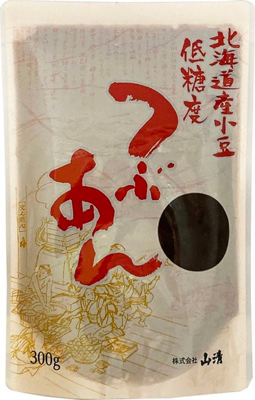 山清 北海道産小豆 低糖度つぶあん 300g / あんぱん 和菓子 餡 あんこ 製菓材料 パン材料