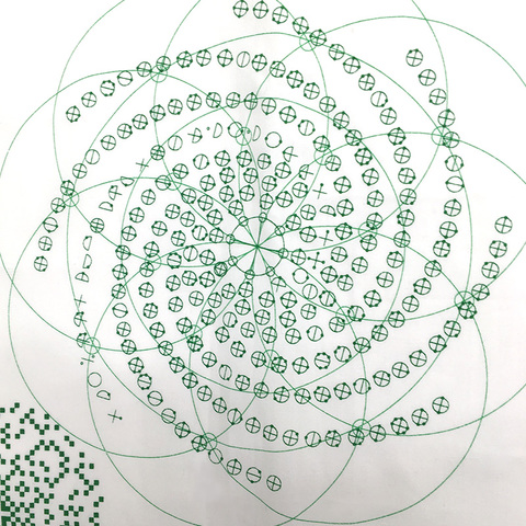 カタカムナ「マルチフラットシーツ 」【丸山修寛シリーズ】