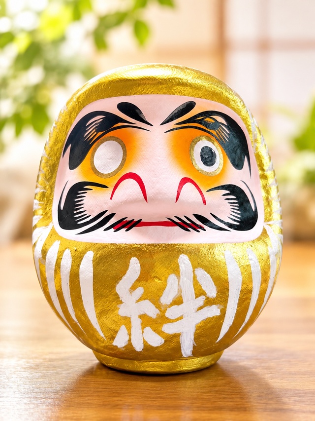 高崎だるま　ー 魂を導く1文字 ー