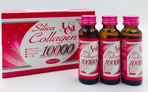 UMOコラーゲン10000/水溶性珪素配合・珪素の力で吸収力増大/50ml