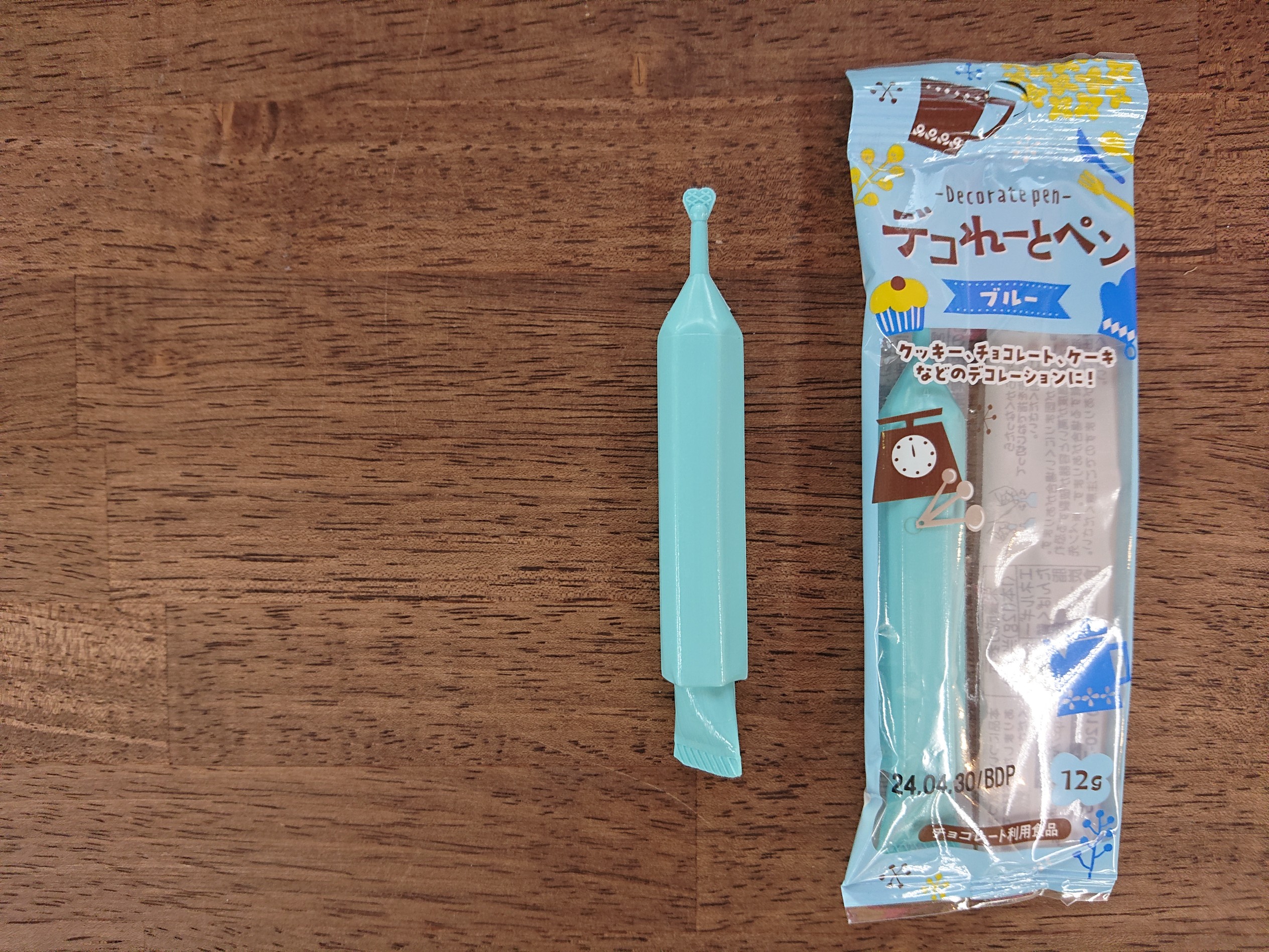 デコれーとペン ブルー １２ｇ（速乾性チョコペン）