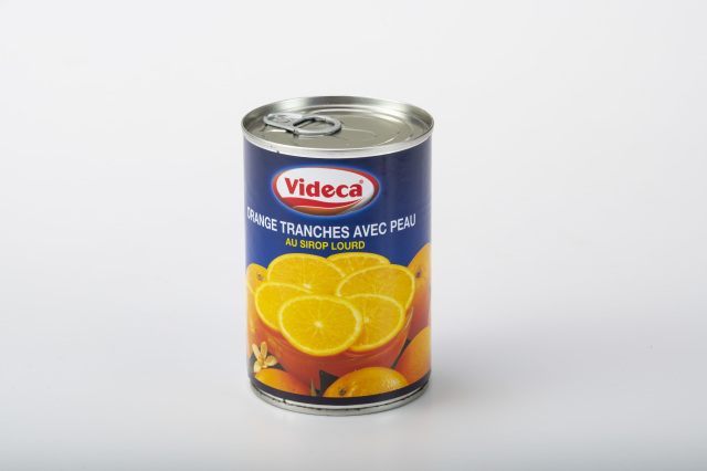 ビデカ スライス皮付 ４号缶４１０ｇ（固形量２２５ｇ）