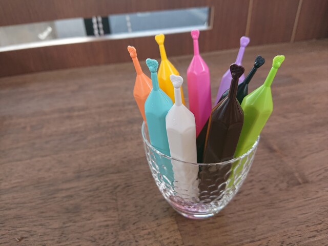 チョコペン デコれーとペン 速乾性タイプ 100本 cotta デコれーとペン（速乾性タイプ）ホワイト 100本入 | 速乾タイプ