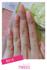 LaDun(ラドュン)ジェルネイルシール ツィード 014GL