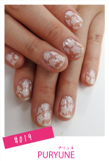 LaDun(ラドュン)ジェルネイルシール プリュネ 019GL