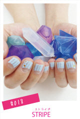  LaDun（ラドュン）ジェルネイルシール　ストライプ　018GL