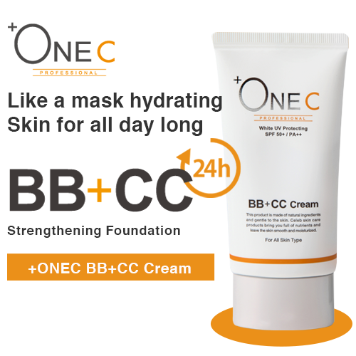 +ONEC BB+CC Cream　40ｇ　（英語）