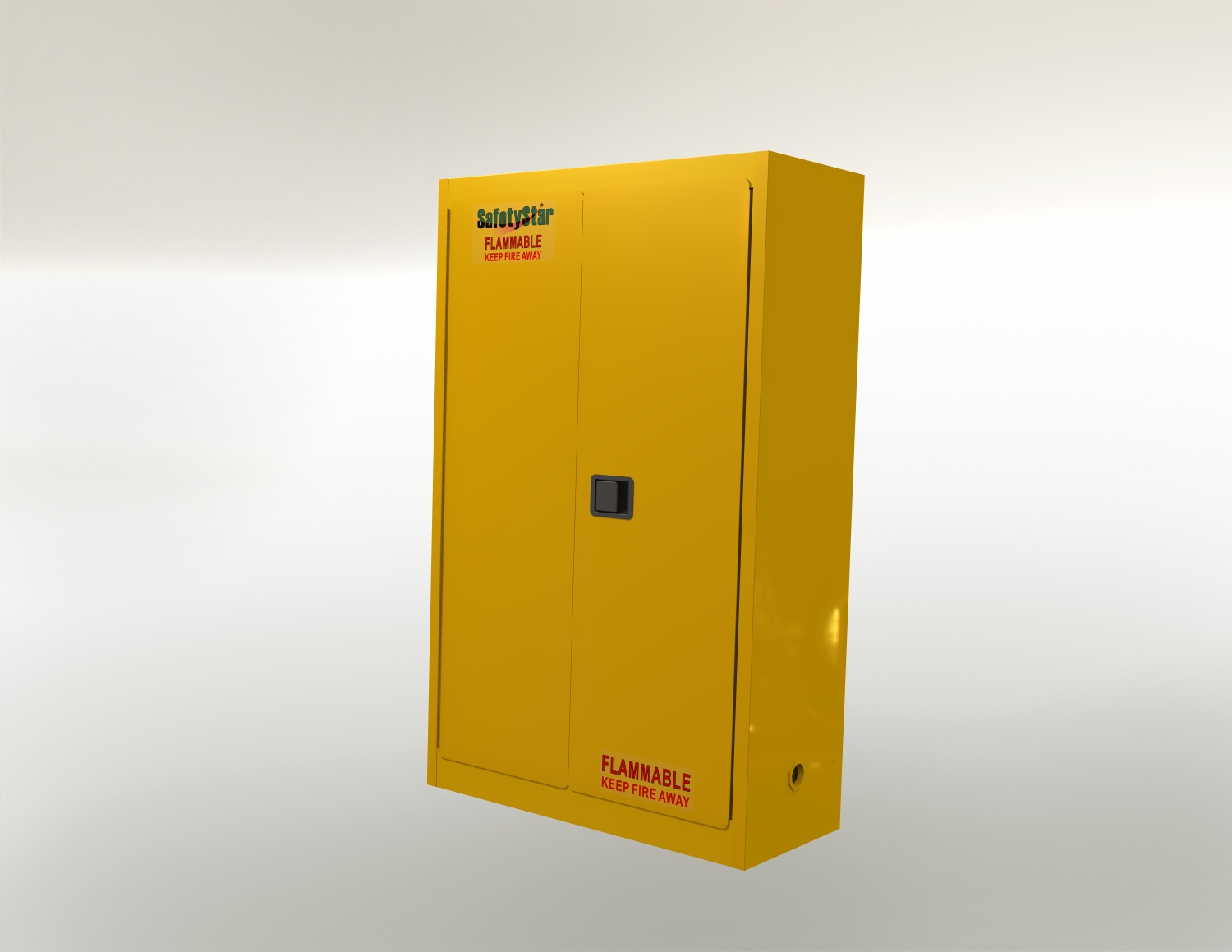 防火キャビネット 耐火・防火薬品保管庫45ガロンclosed