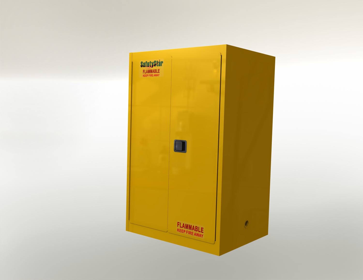 防火キャビネット 耐火・防火薬品保管庫90ガロン