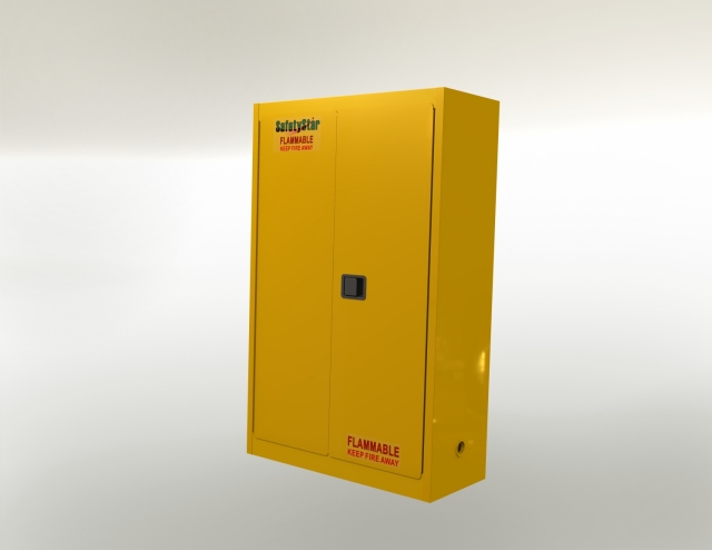 防火キャビネット 耐火・防火薬品保管庫45ガロンclosed