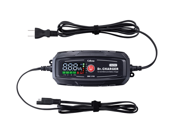 DRC-310 バッテリー充電器 [DC6V/DC12V対応]