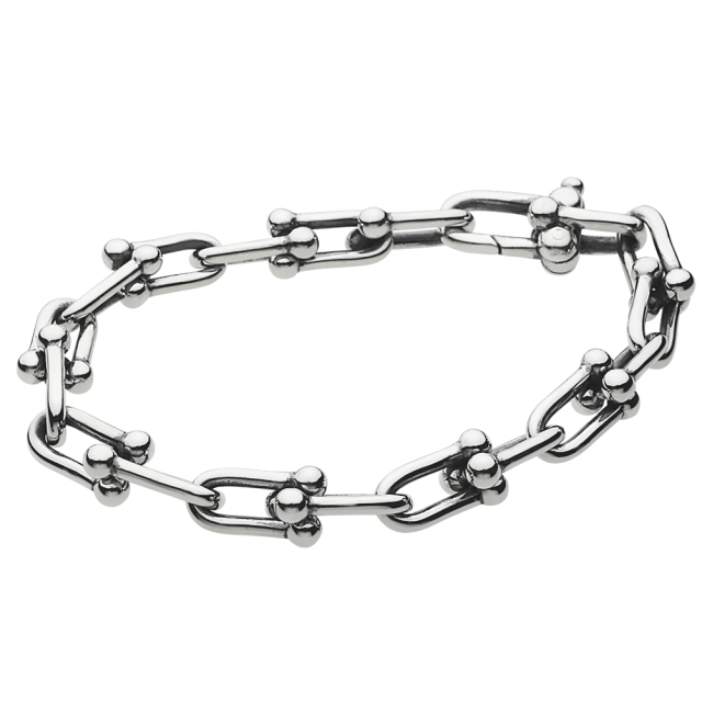 cenote b0477 【シルバーアクセサリー】 シャックルチェーンブレスレット